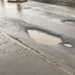 Pothole in Landseer Road, reported 6 times since January 1st